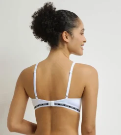 Soutien-gorge triangle paddé Blanc Dim Icons