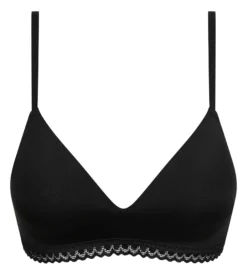 Soutien-gorge triangle paddé sans armatures Noir Daily Micro