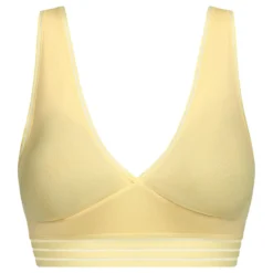Soutien-gorge triangle sans armatures en microfibre Jaune Oh My Dim’s