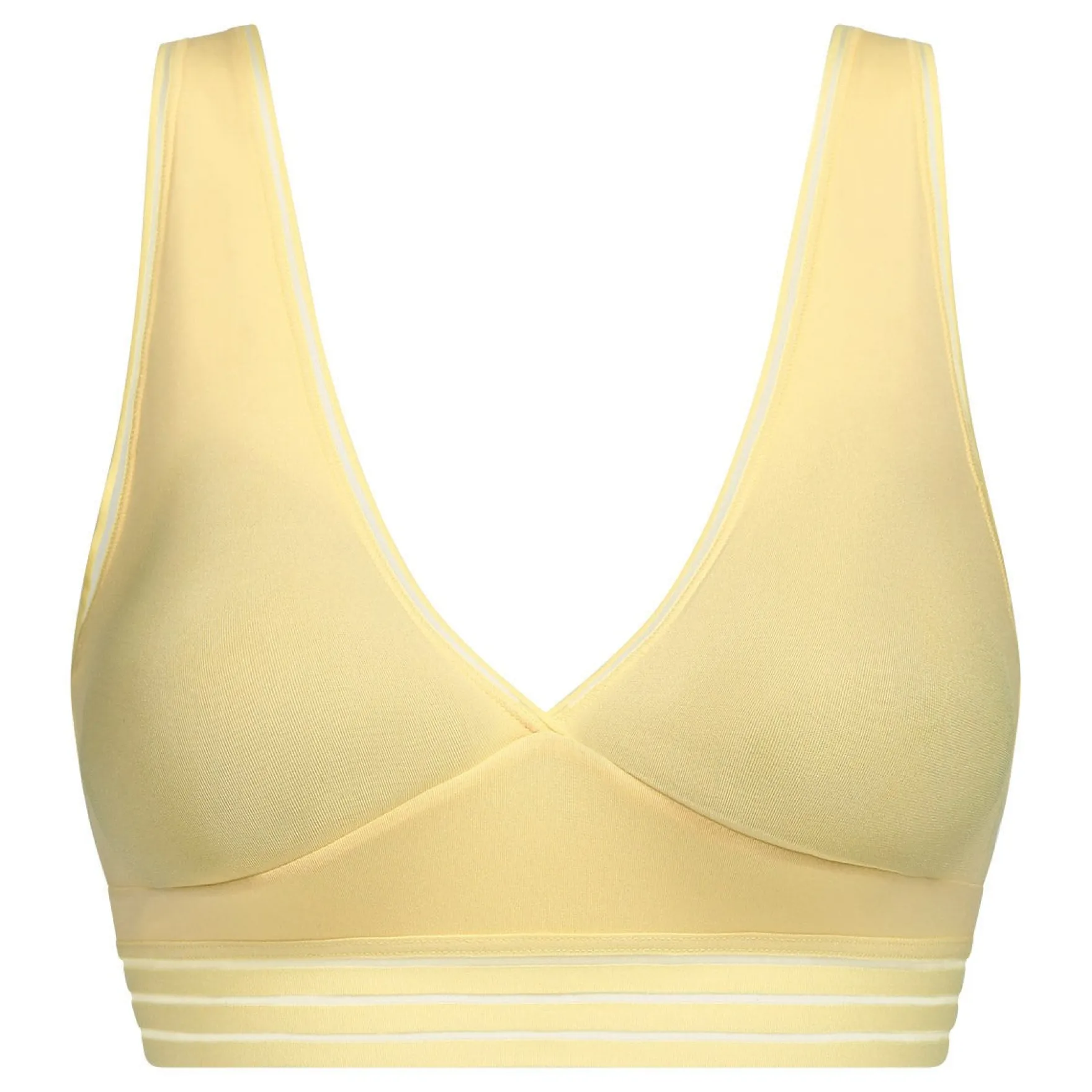 Soutien-gorge triangle sans armatures en microfibre Jaune Oh My Dim’s