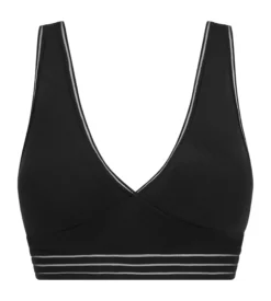 Soutien-gorge triangle sans armatures en microfibre Noir Oh My Dim’s