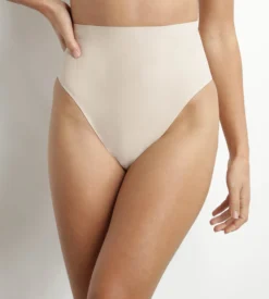 String effet sculptant femme taille haute sans couture Nude Dim Silhouette Invisible