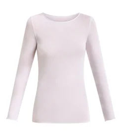 T-shirt col rond blanc Thermal Light
