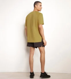 T-shirt de sport homme en matière aérée Olive Dim Move