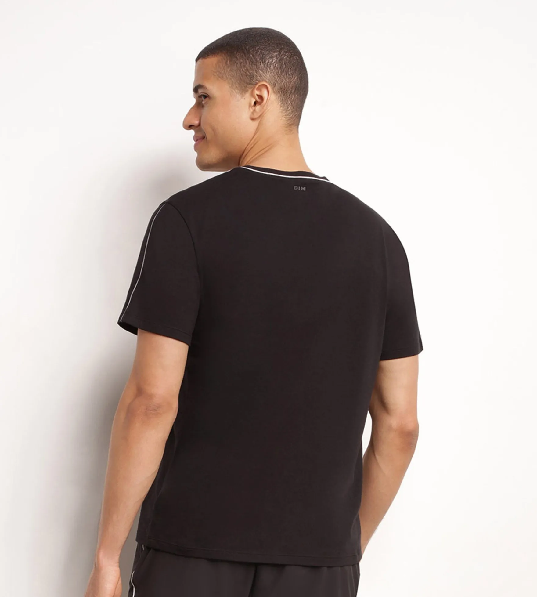 T-shirt de sport homme thermorégulateur en jersey Noir Dim Move