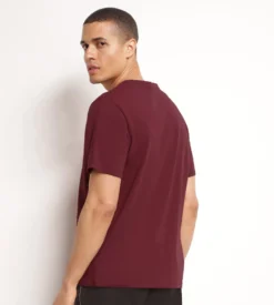 T-shirt de sport homme thermorégulateur en jersey Bordeaux Dim Move