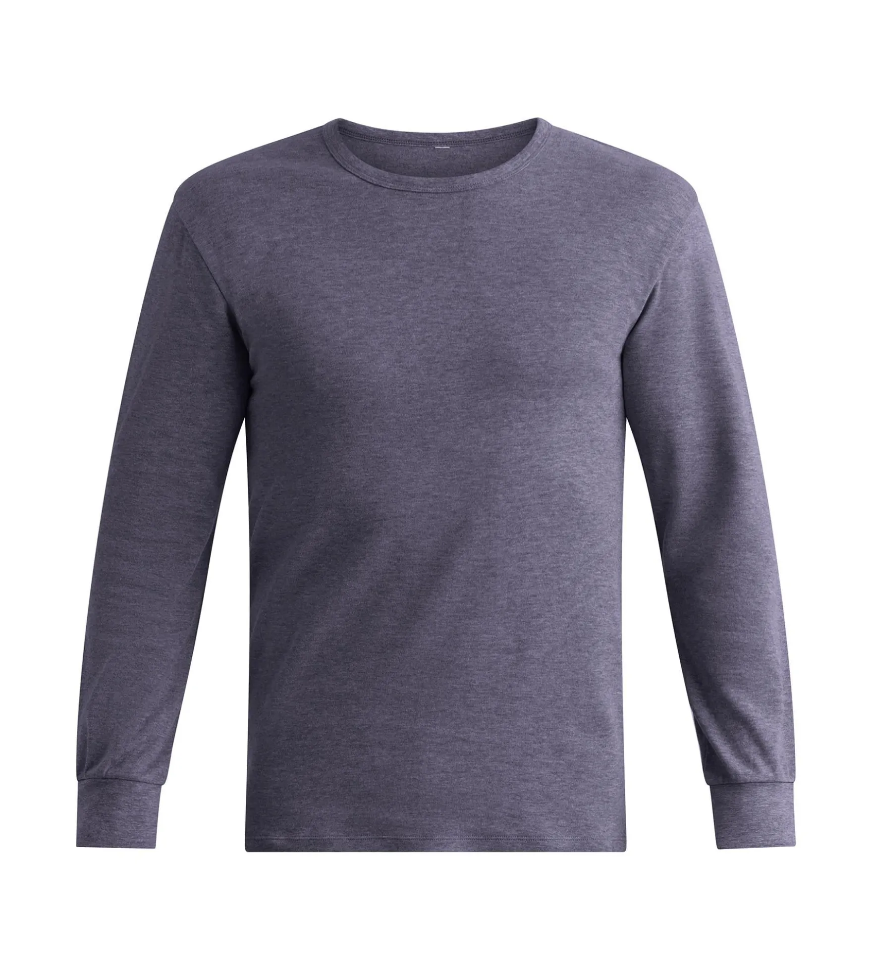 T-shirt homme en coton gris bleuté Dim Thermal