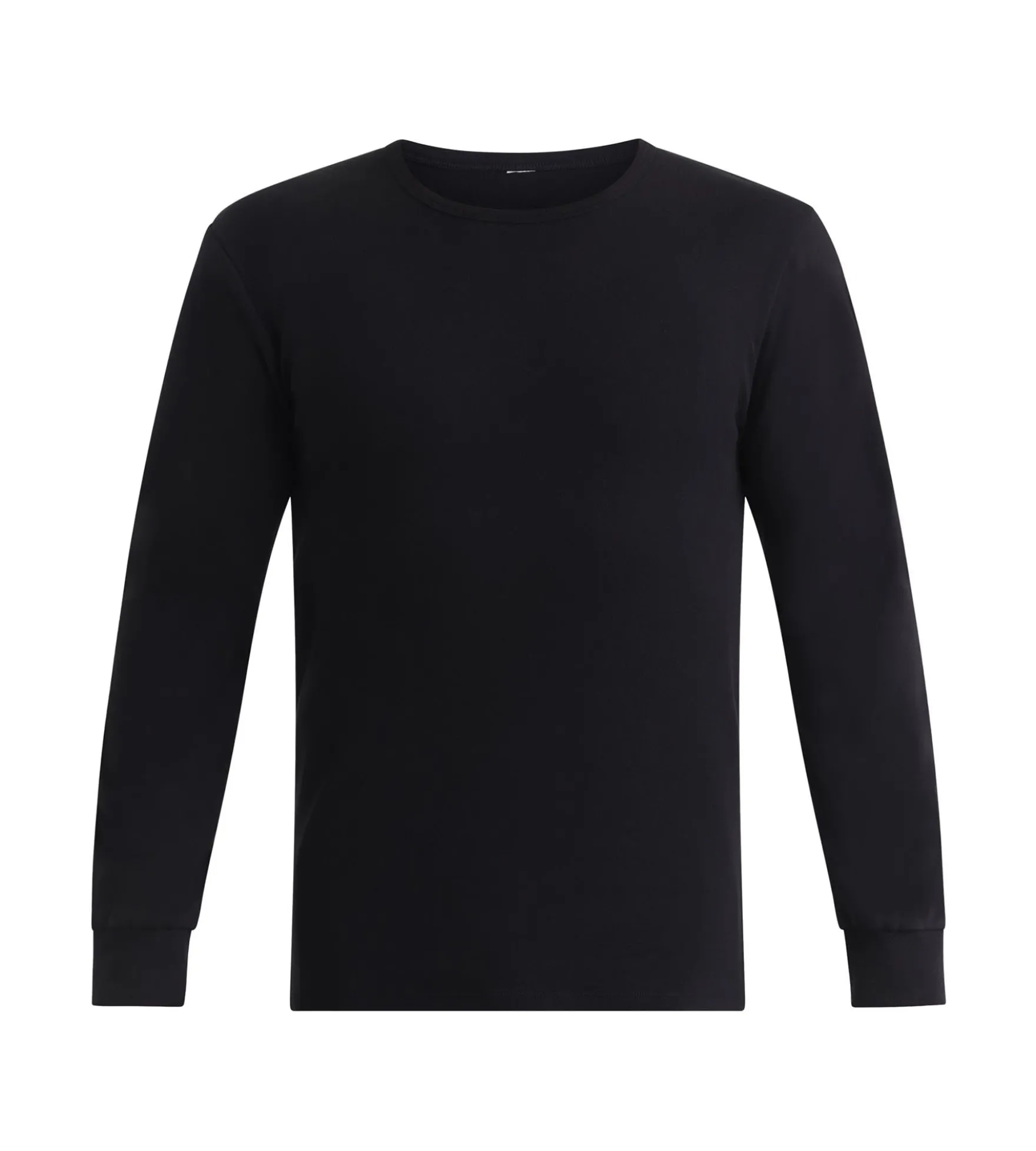 T-shirt homme en coton noir Dim Thermal