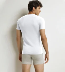 T-shirt homme à manches courtes Blanc Dim Thermal
