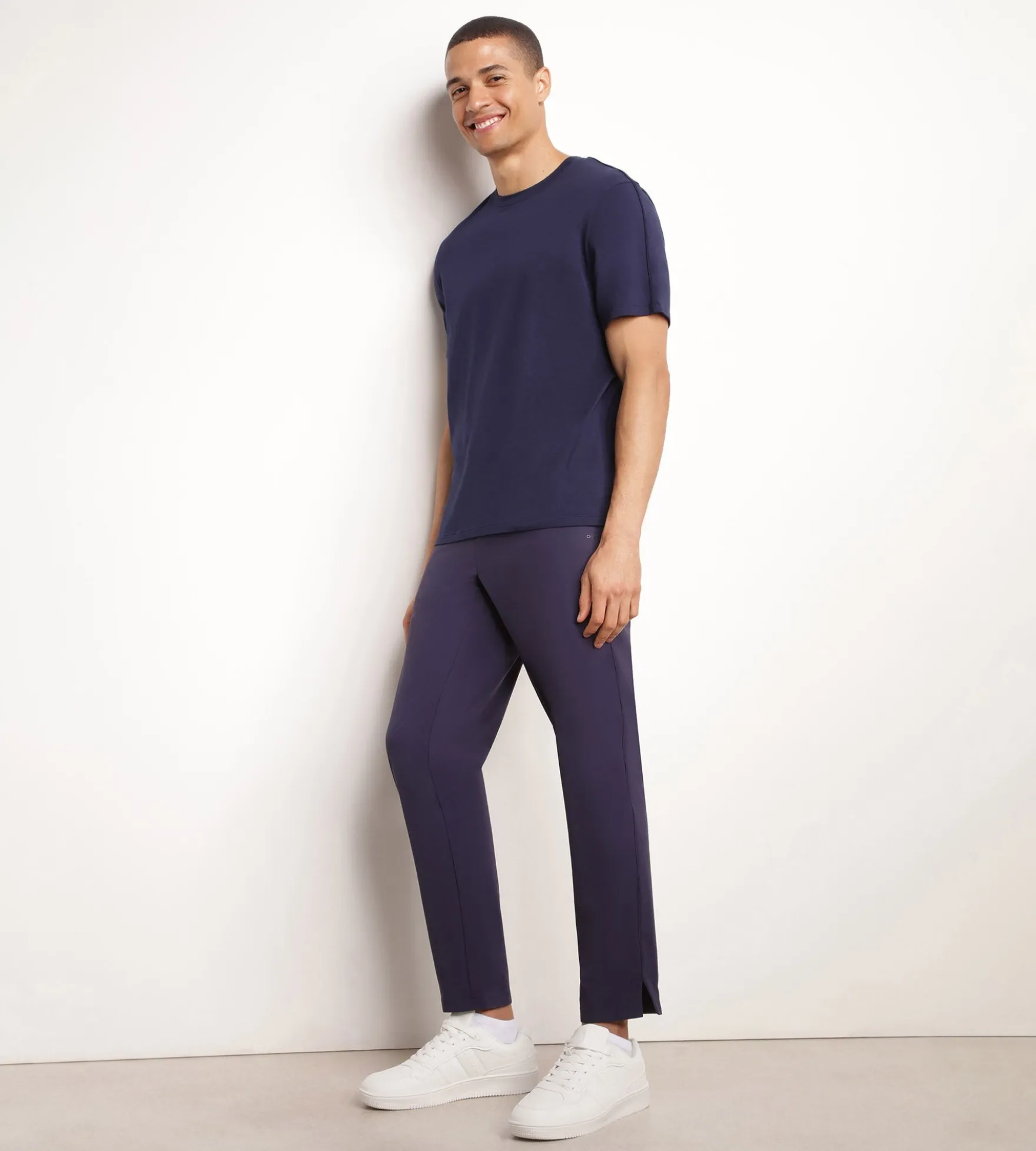 T-shirt thermorégulateur homme Bleu Dim Move